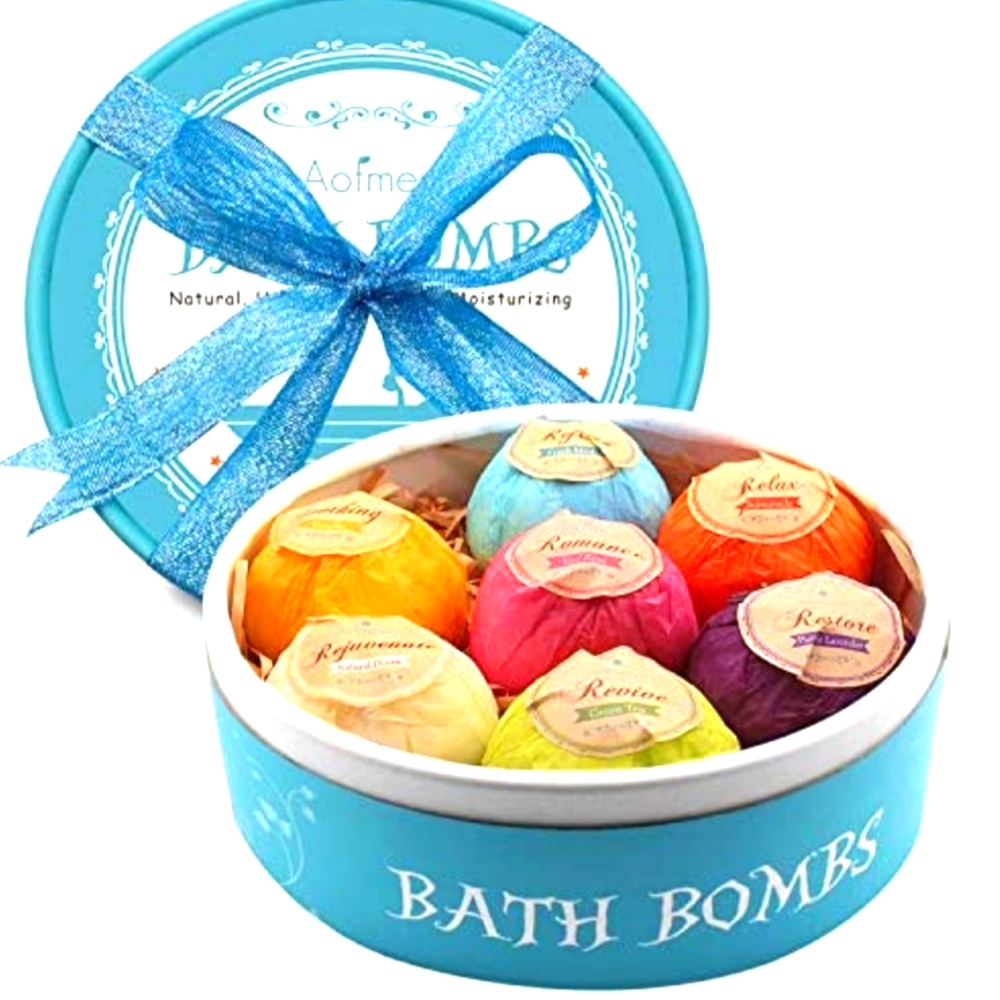 Bath bombs gift set